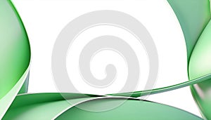 Green background of abstract lines with patterns for design