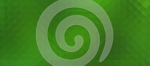 Green background geometric pattern