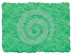 Green background of plasticine. photo