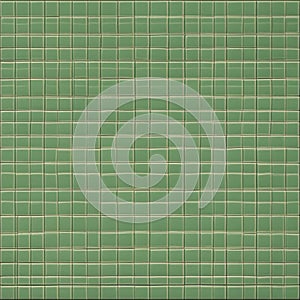 green background A tile lined in the park pattern with a square shape and a green tone