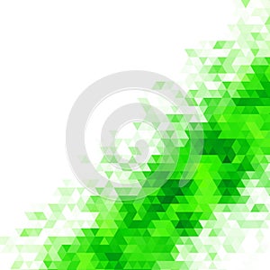green background triangle abstract geometric eco vector tech texture cool green geometric background green background triangle