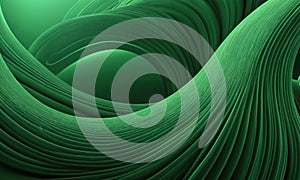 green background wallpaper with swirl and lines