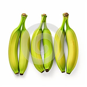 Green Bananas On White Background: Patricia Piccinini Style