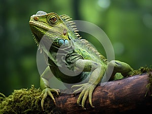 Green Basilisk Costa Rica