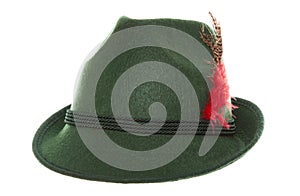 Green bavarian hat