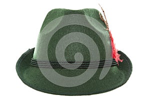 Green bavarian hat