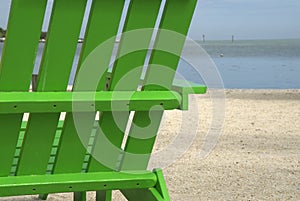 Green Beach Chair