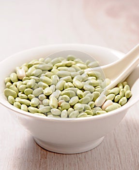 Green beans flageolet