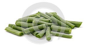 Green beans pile