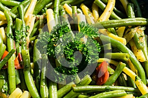 Green beans salad