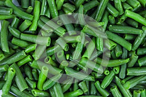Green beans texture