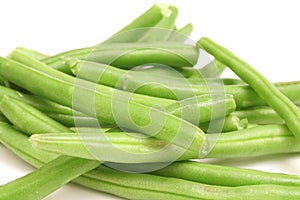 Green beans upclose