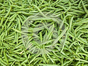 green beans, vegetable background