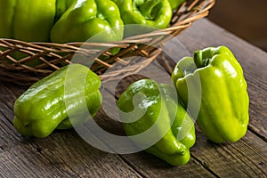 Green bell pepper