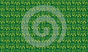 Green binary code digital background with matrix pattern design