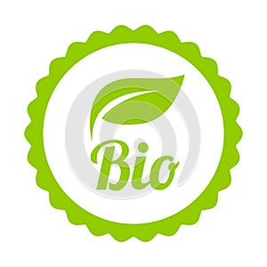 Green Bio icon or symbol