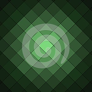 Green and black checkered background pattern