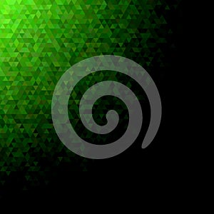 Geometric abstract regular triangle tile pattern background - modern mosaic vector graphic design