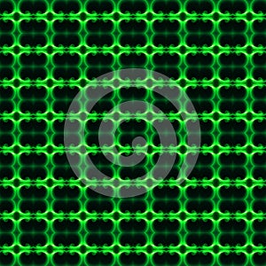 Green and black light pattern background and texture