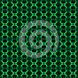 Green and black light pattern background and texture