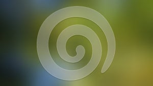 green, blue, dark blurred background