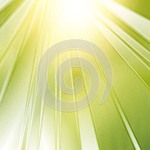 Green and blue geometric pattern