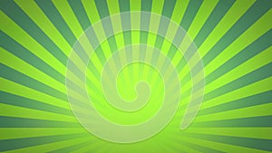 Green and Blue Rotating Sunburst Animated Looping Background