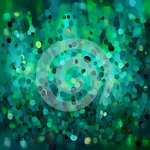 Green blurred bokeh background, abstract, backgrounds