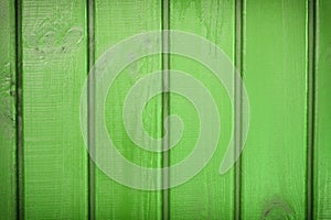 Green boards background