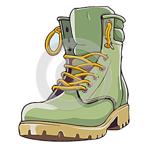 green boot design