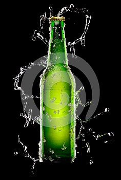 Green Bottle of beer