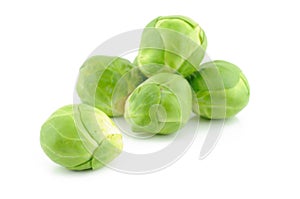 Green brussels sprouts