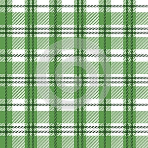 Green Buffalo Plaid Seamless Pattern