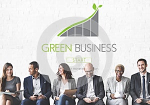 Green Business Conservation Responsibility Eco Concept