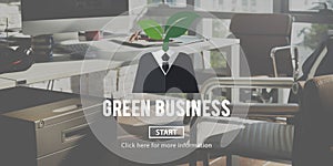 Green Business Ecology Environment Concept