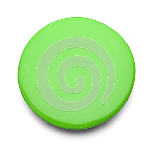 Green Button Pin