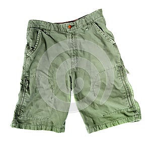 Green Camping Shorts