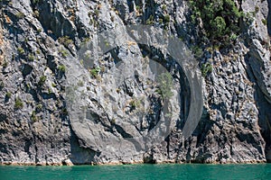 `Green Canyon`, Turkey. mountain lakes with green fresh water