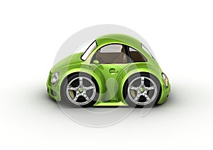 Green car