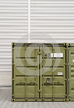 Green cargo container