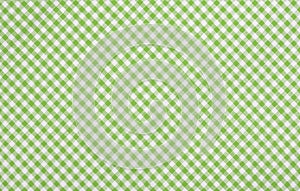 Green checkered fabric