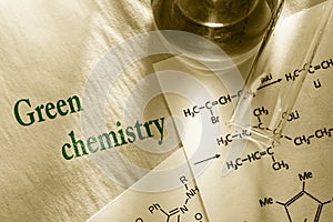 Green chemistry