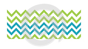 Green Chevron Zigzag Repeating Pattern, Energetic Background, vector design Generative AI