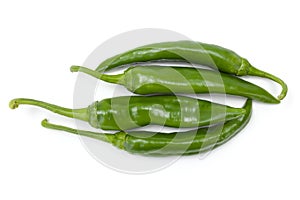 Green chilies bunch