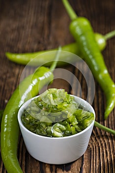 Green Chilis (in olive oil)