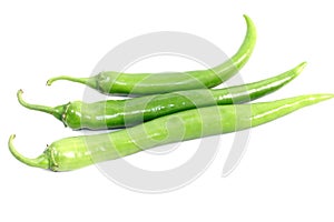 Green chilly peppers