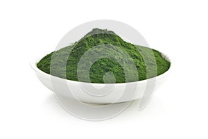 Green chlorella or green barley powder