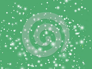 Green Christmas background