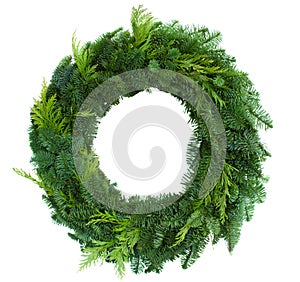 Green christmas wreath