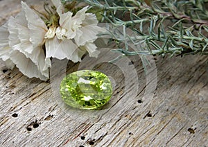Green chrysoberye